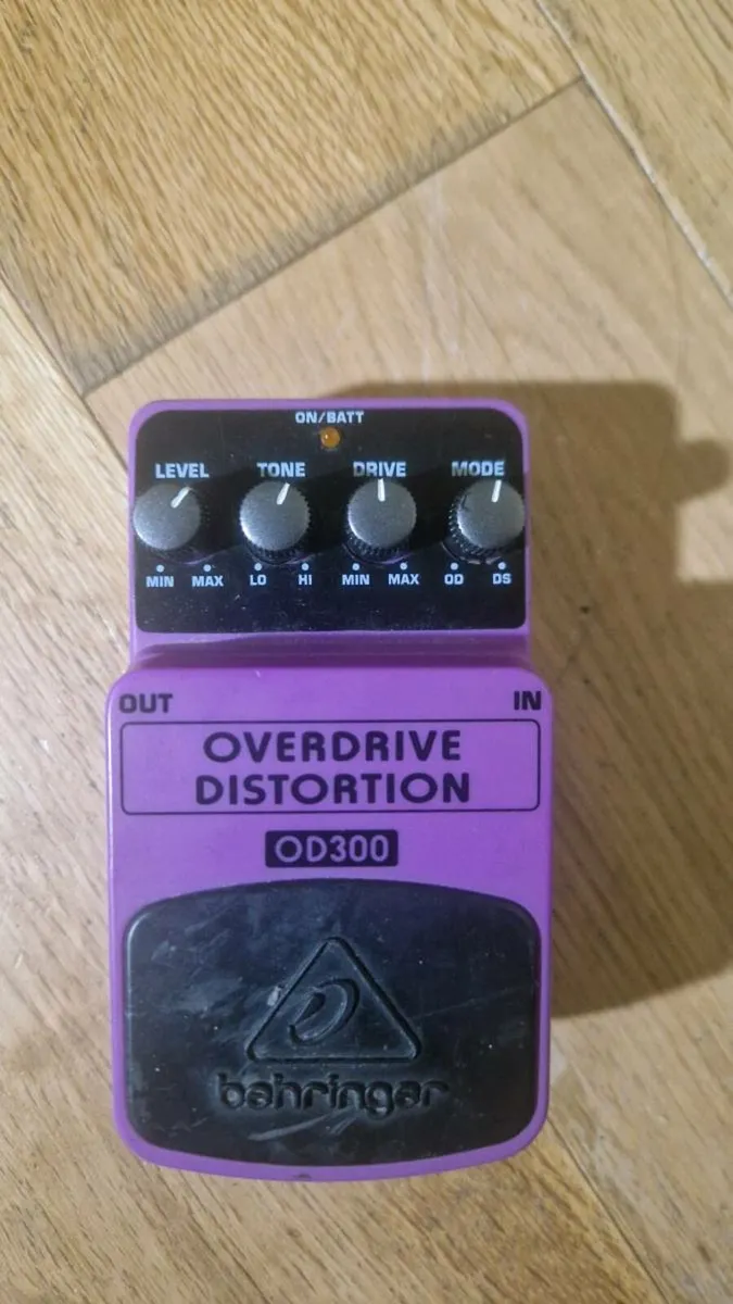 Behringer OD300 overdrive/distortion pedal - Image 1