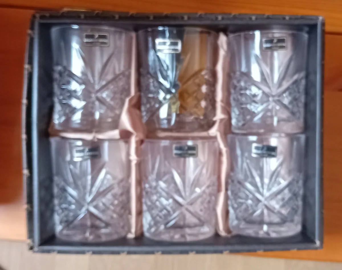 Killarney Crystal whisky glasses - Image 3