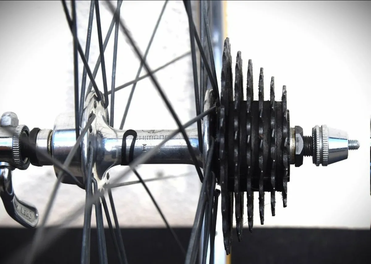 Vintage Mavic Special Sport Tubular Bike Wheels - Image 2