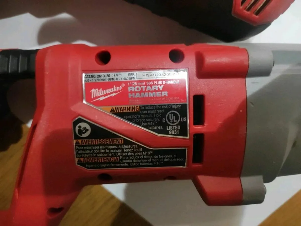 MILWAUKEE M18 Pair SDS-PLUS M18 Cordless - Image 2