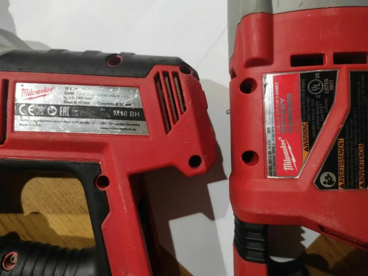 MILWAUKEE M18 Pair SDS-PLUS M18 Cordless - Image 3