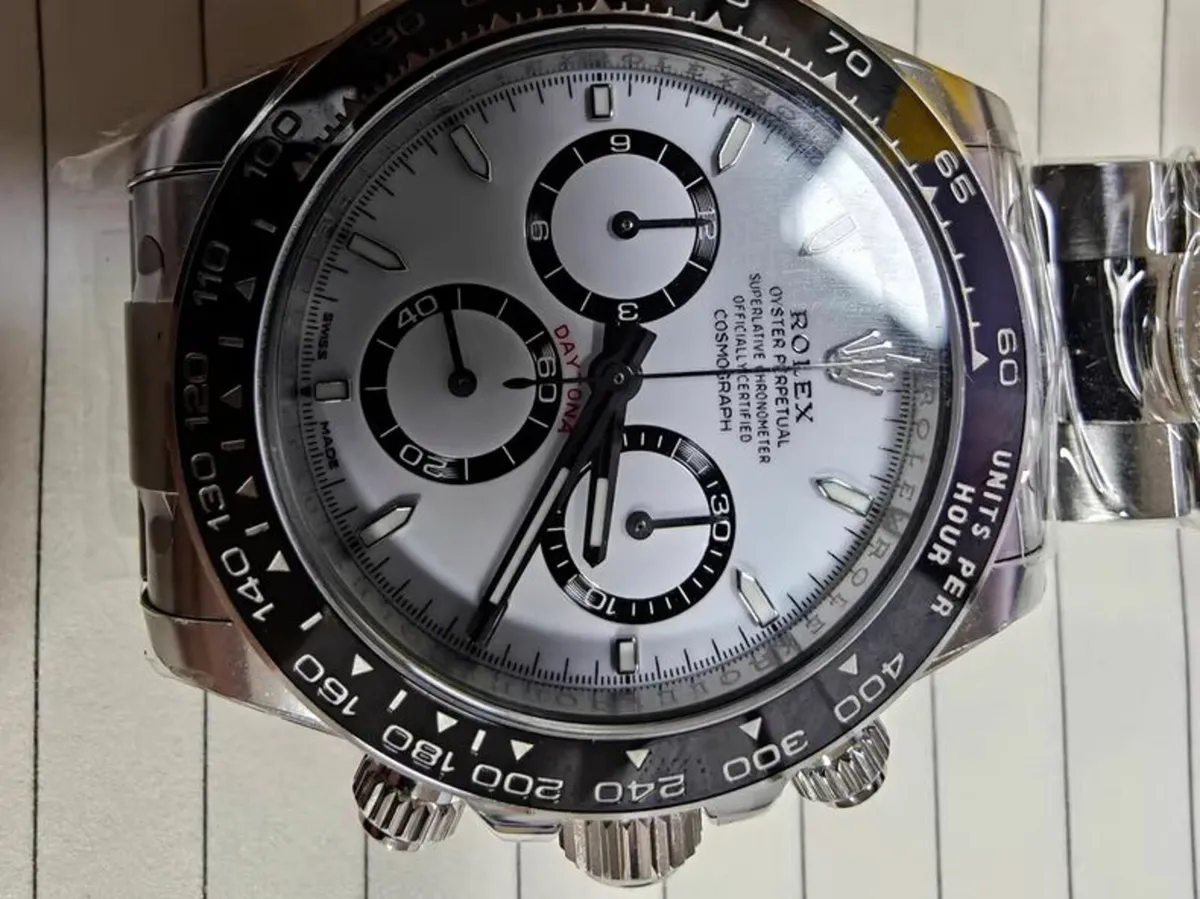 Rolex Daytona 40mm stainless steel case⛓️ - Image 1