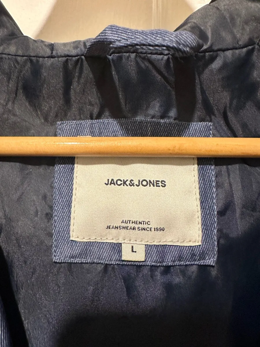 Blue lightweight casual jacket - Image 3