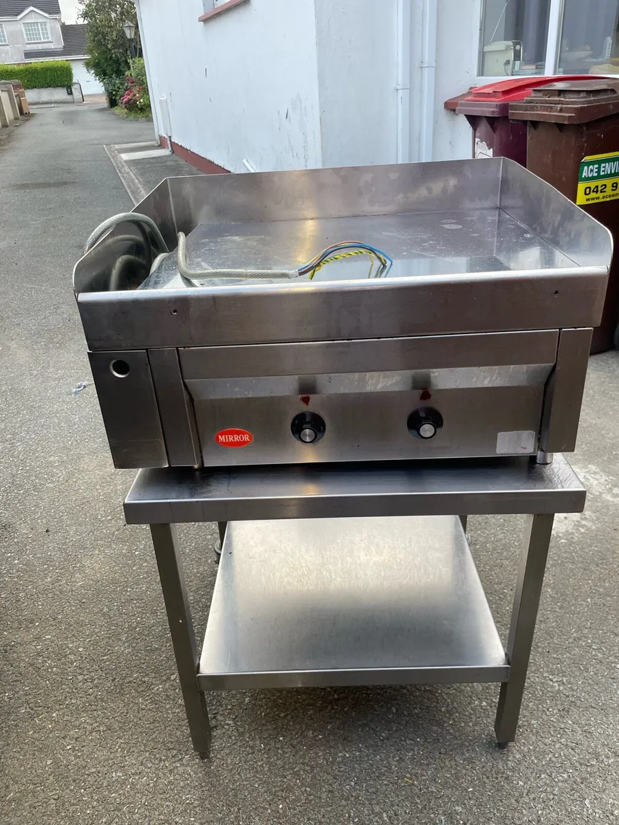 Hot plate mirror grill - Image 1