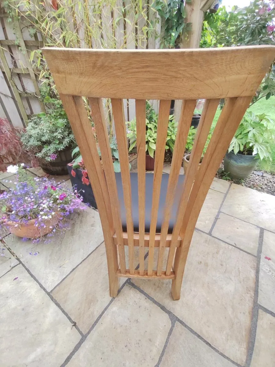 6 kitchen dining chairs - Image 4