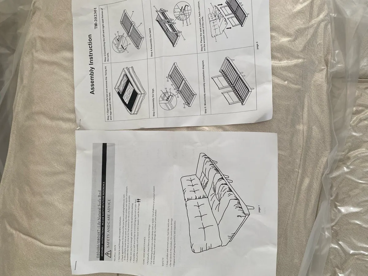 Sofa bed - Image 1