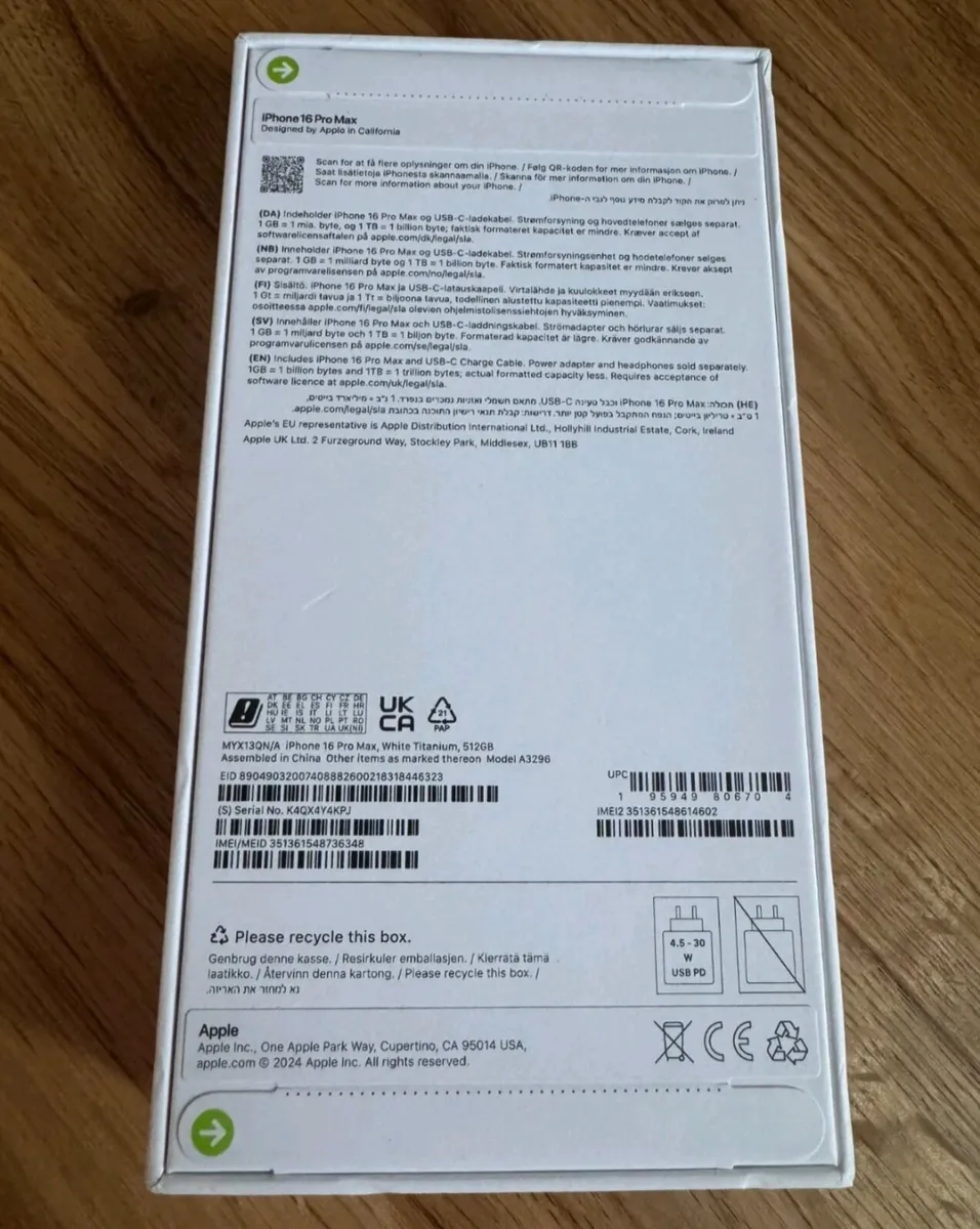 Iphone 16 pro max 512gb unlocked - Image 2
