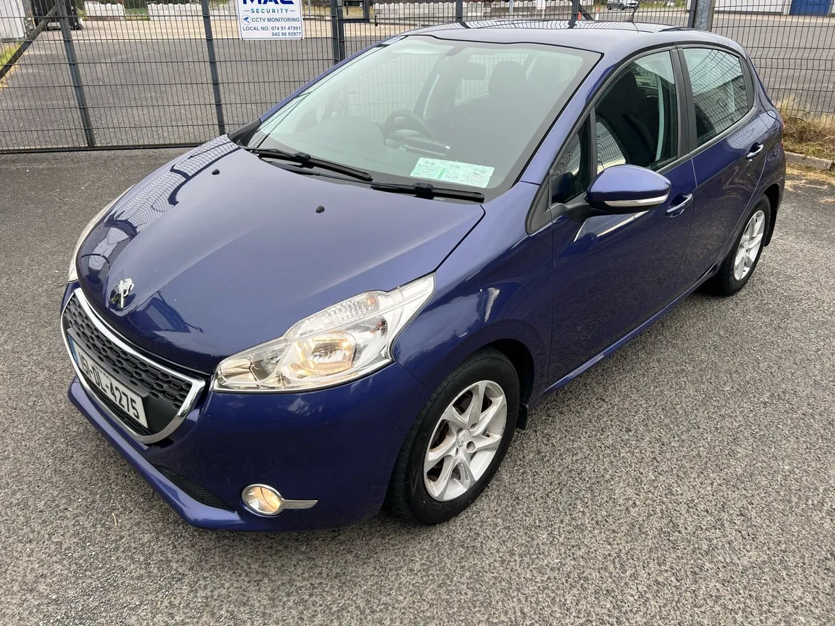 2015 Peugeot 208 1.4 HDI New NCT for 14 Months - Image 1