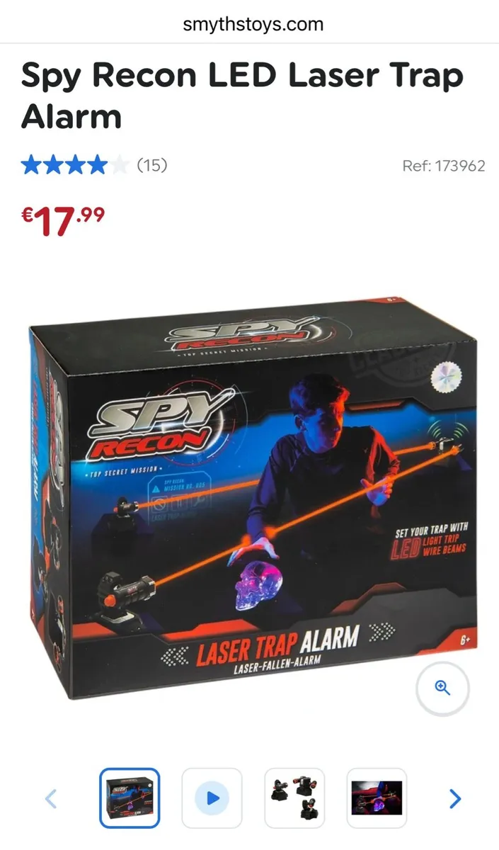 Spy Recon Laser Trap Alarm - Image 1