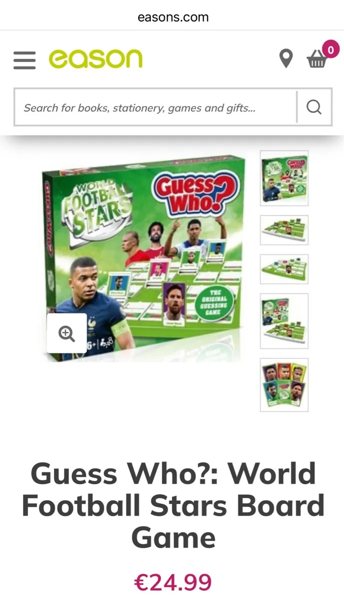 Guess Who? Football Game - Image 1