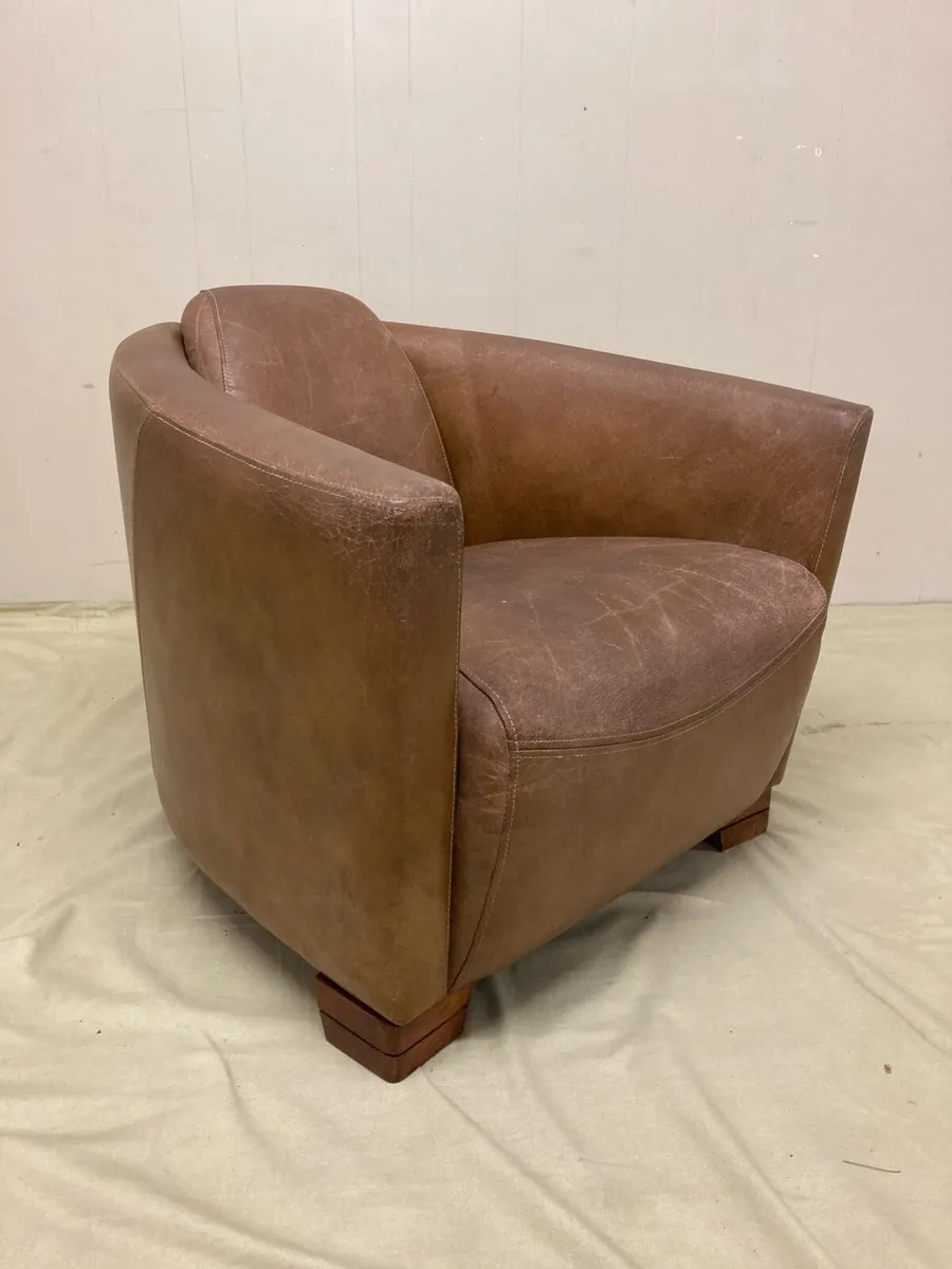 Leather Aviator Chair - Image 4