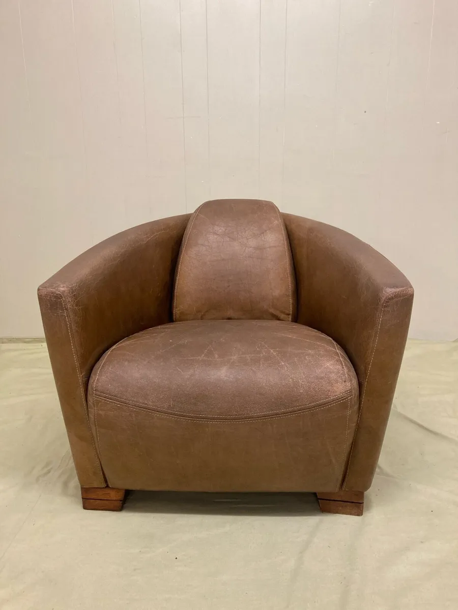 Leather Aviator Chair - Image 3
