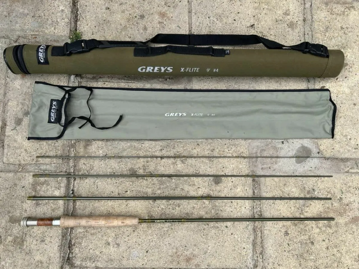 Greys X-Flite 9' #4 4-piece Fly Rod - Image 1