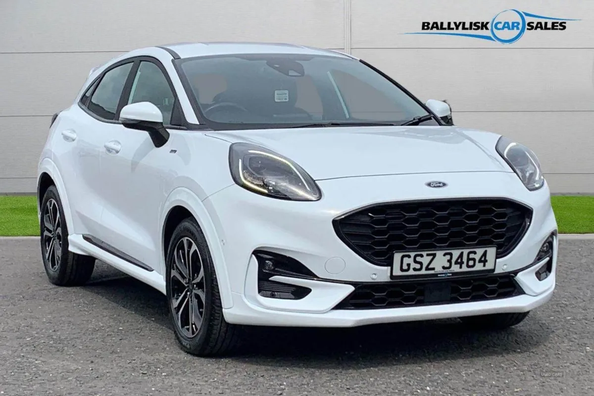 Ford Puma 1.0t 125PS St-line in White With 20k Pa - Image 1
