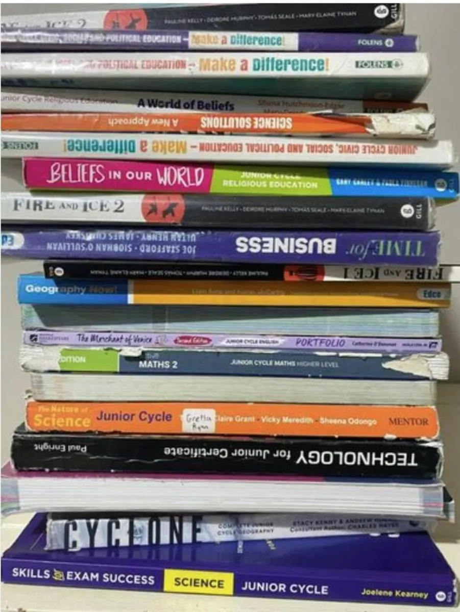 Free Junior certificate textbooks - Image 1
