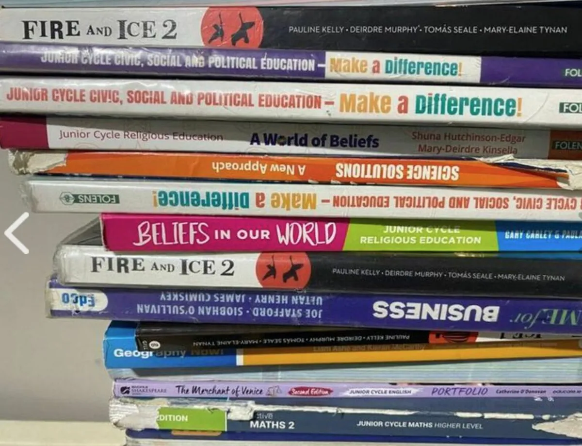 Free Junior certificate textbooks - Image 2