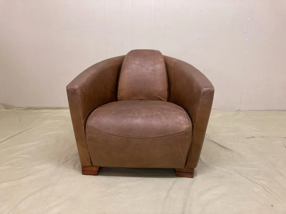 Leather Aviator Chair - Image 1