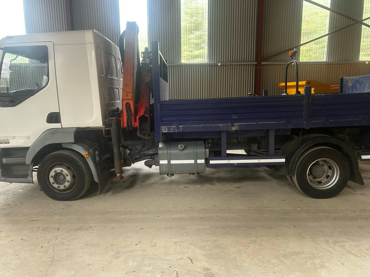 Daf 55/180 13tonne tipper crane - Image 4