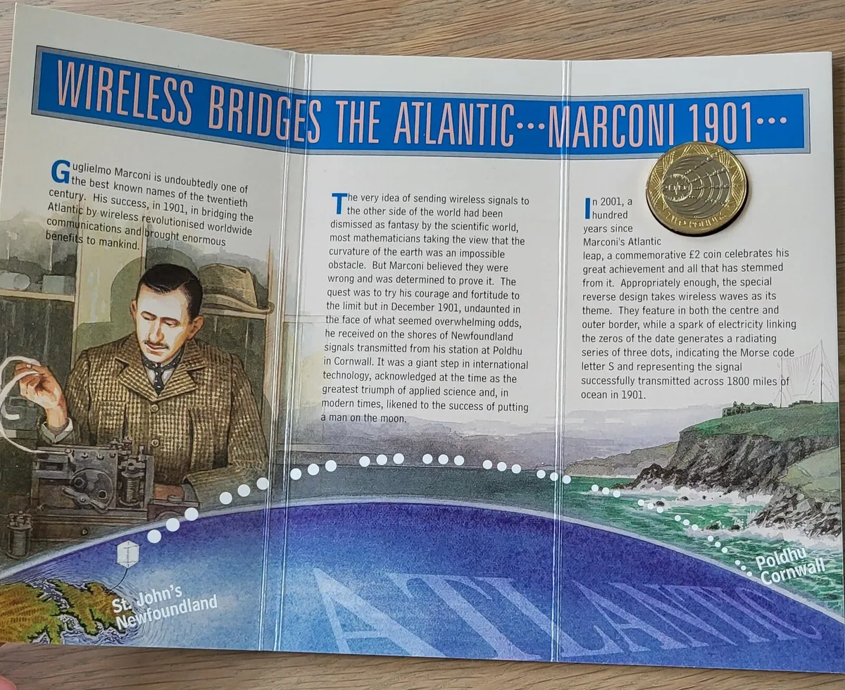 2001 Two Pounds Centenary £2 Coin, BBC - Image 3