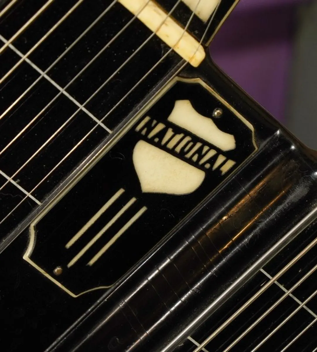National Double-neck Electric Lap Steel Guitar. - Image 1