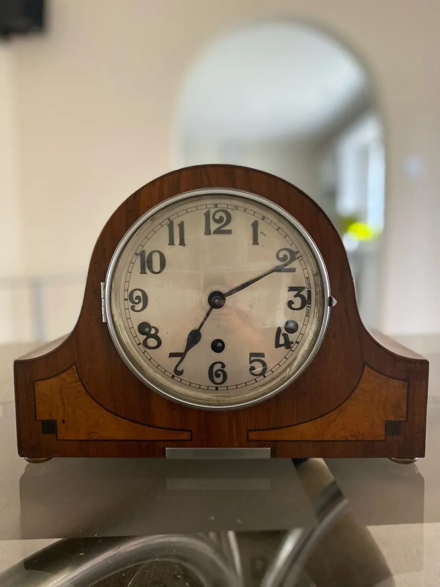 Antique Mantle Clock, Westminster Chimes - Image 1
