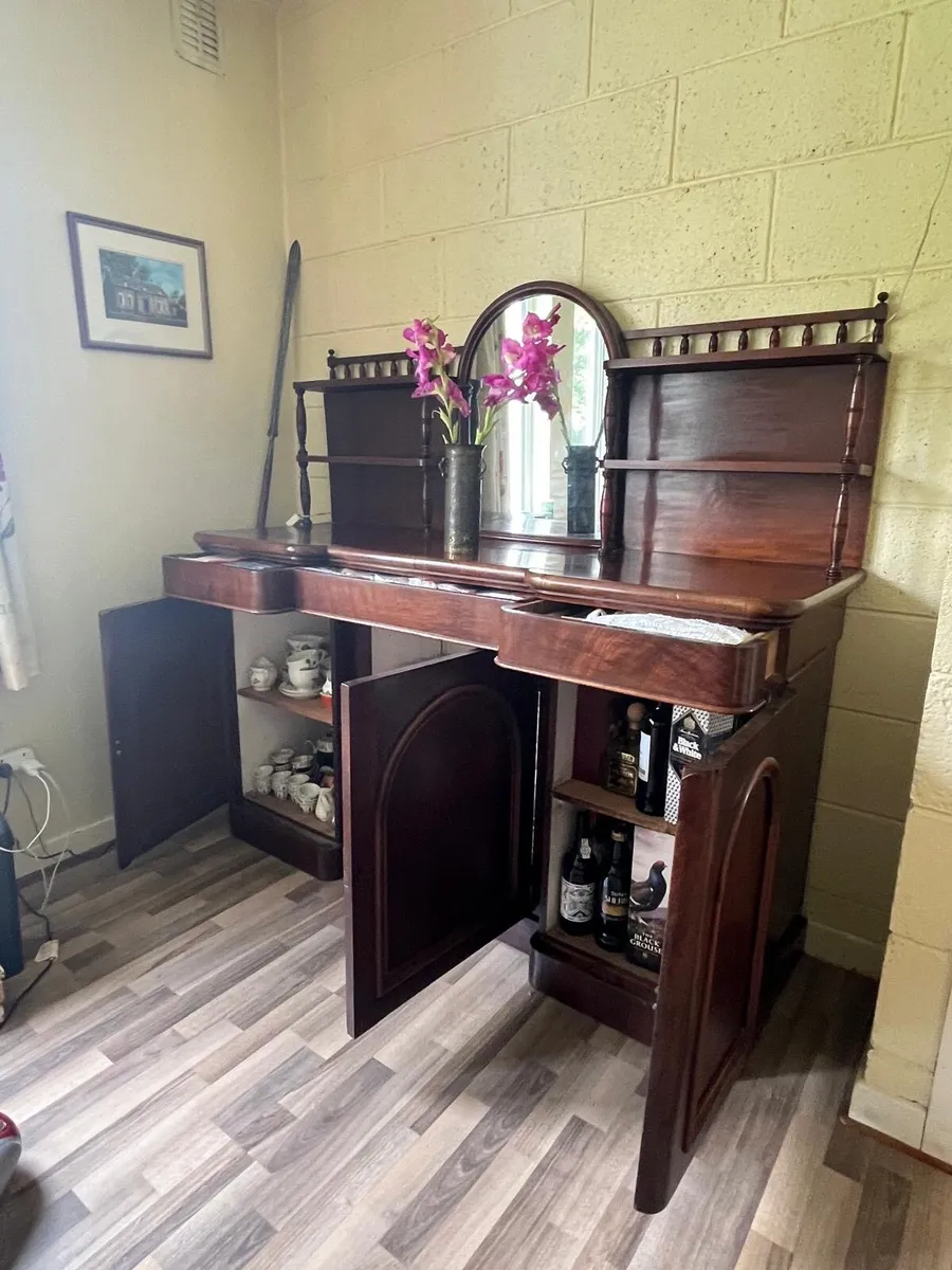 Antique Mahogany Sideboard - Image 2