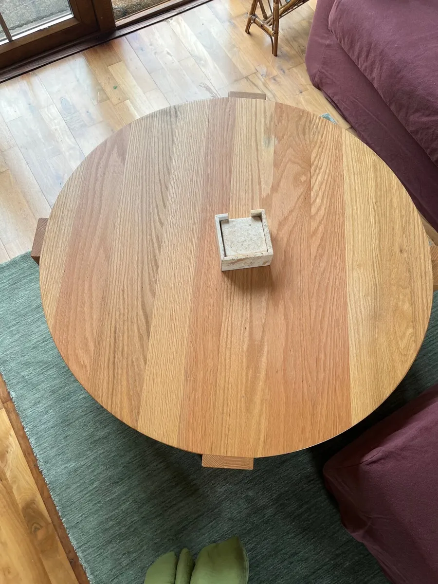 Solid Wood Coffee Table - Image 3