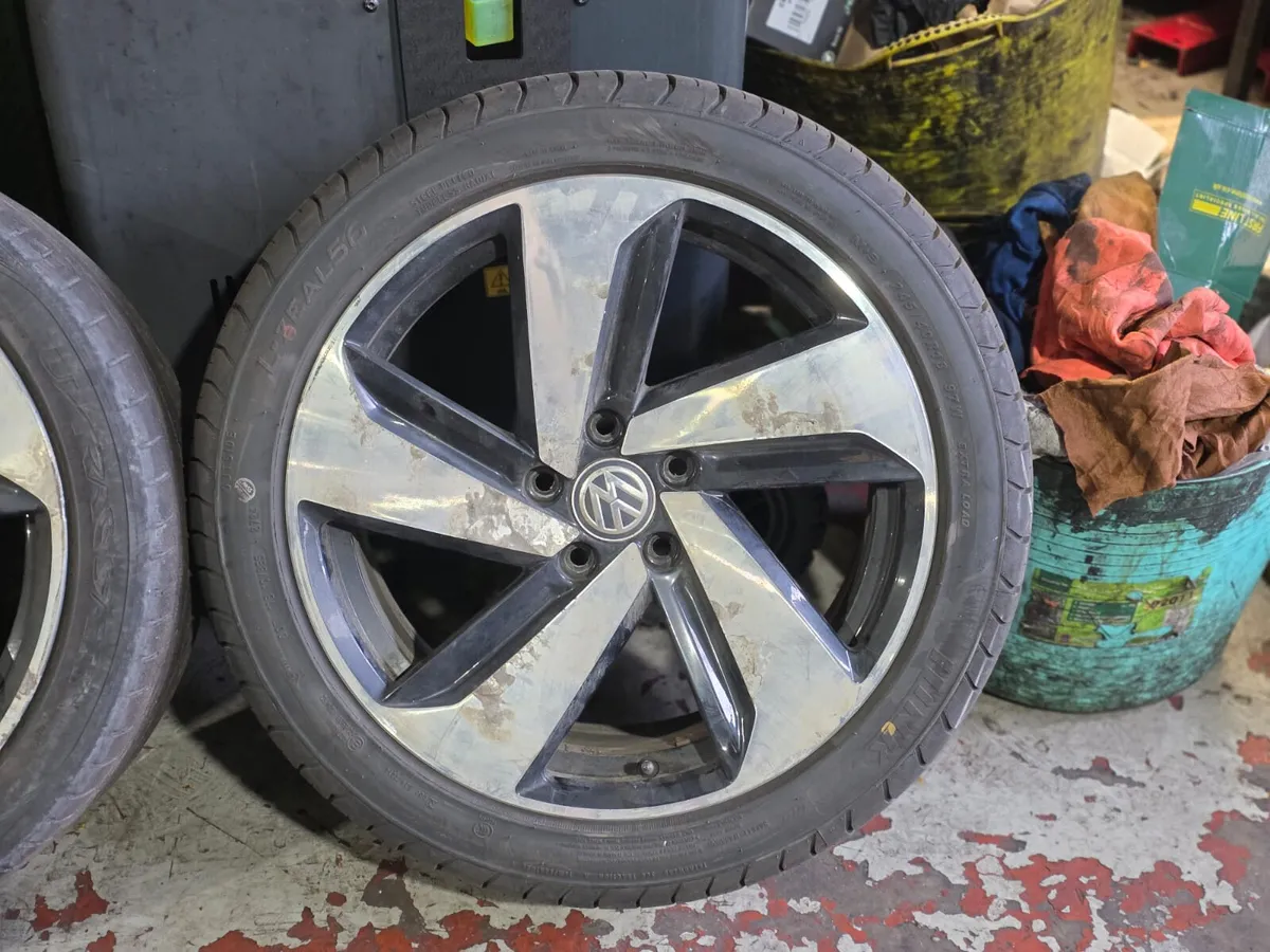 Genuine Vokswagen Golf GTI Alloys 18" 5X112 - Image 4