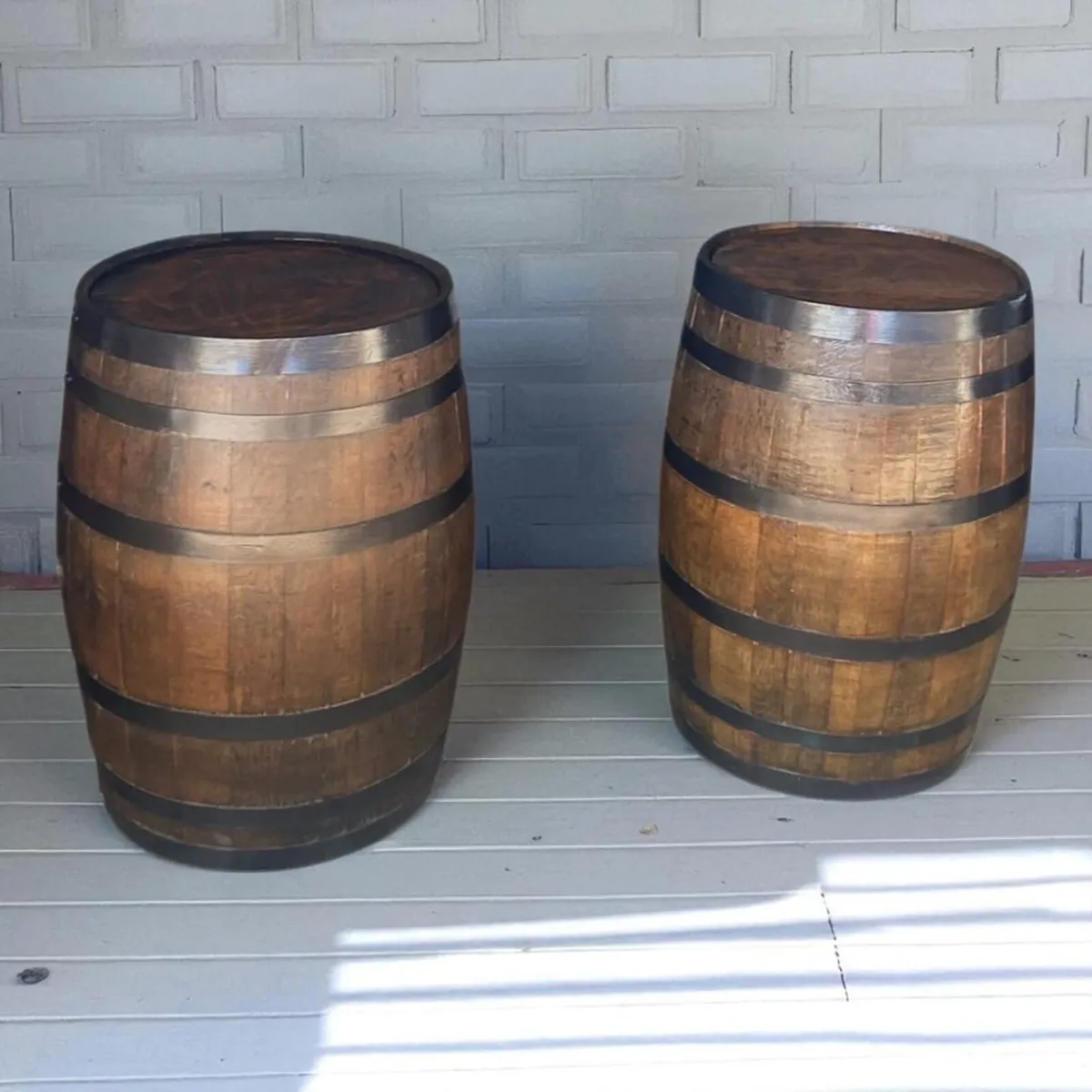 Oak whiskey barrels - Image 3