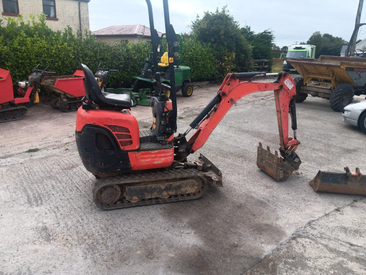 2016 Kubota micro digger - Image 4