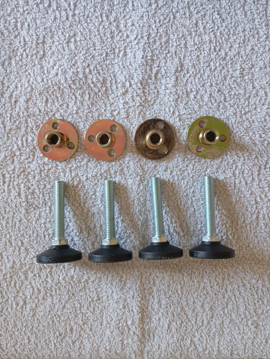 M10 Adjustable Leg Leveling Feet with T Nut