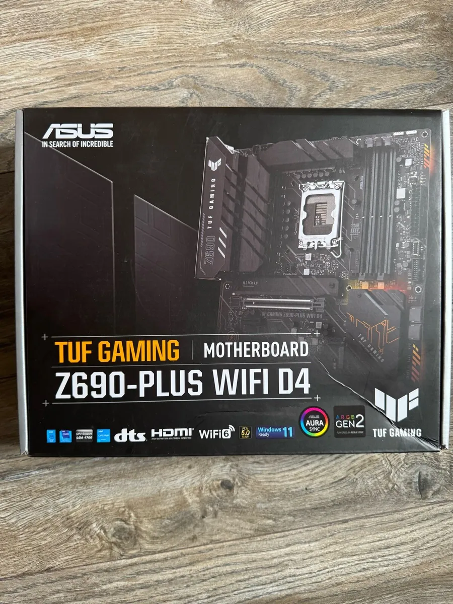 ASUS TUF Gaming z690-plus Motherboard - Image 1