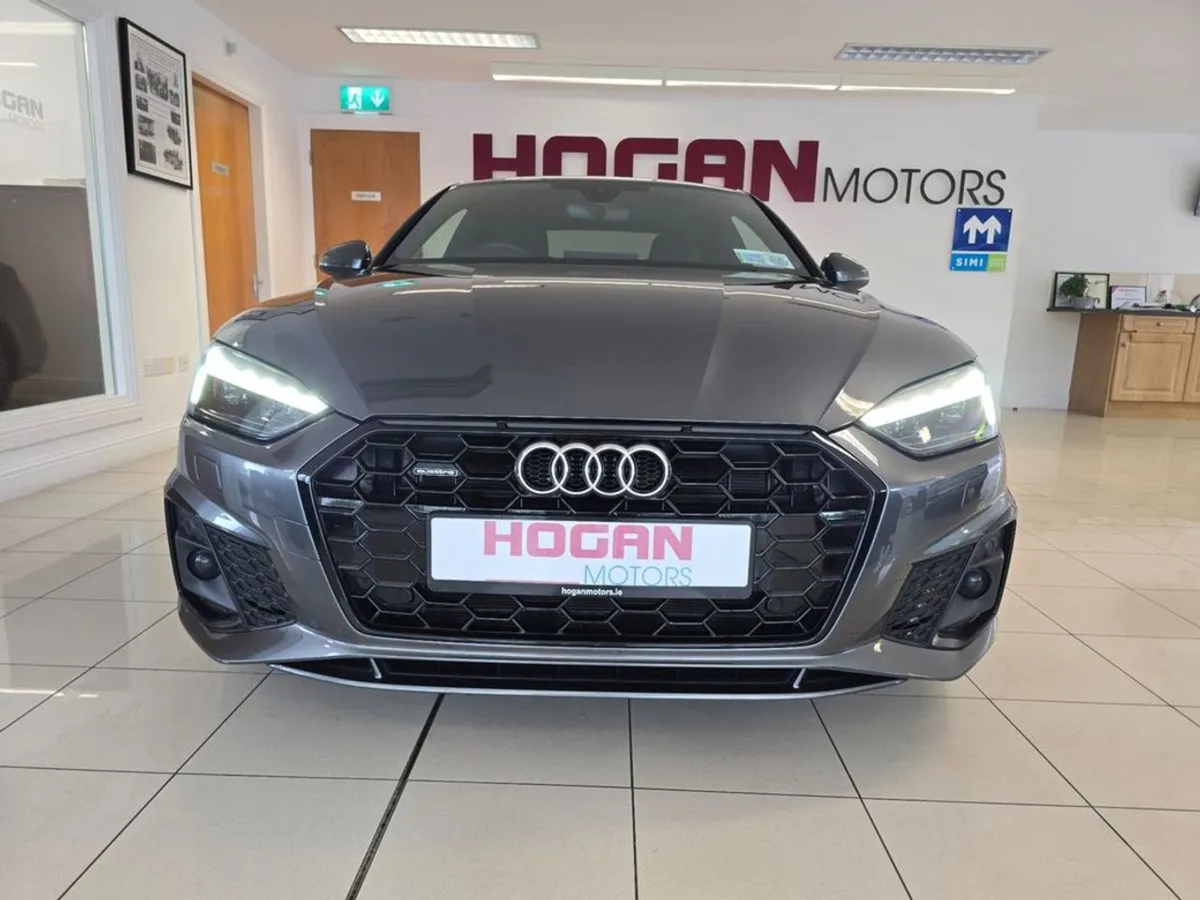 Audi A5 Coupe 40 S Line Quattro Diesel 200bhp Bla - Image 2