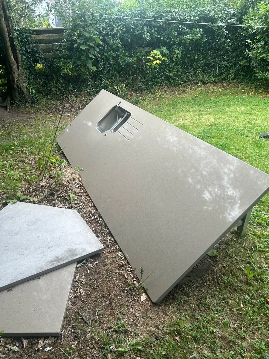 Free quartz kitchen island countertop