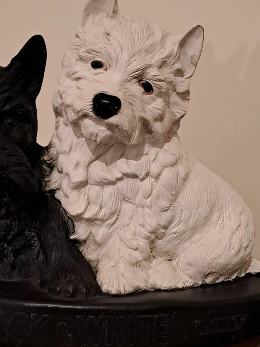 Old black and white whiskey dogs - Image 2
