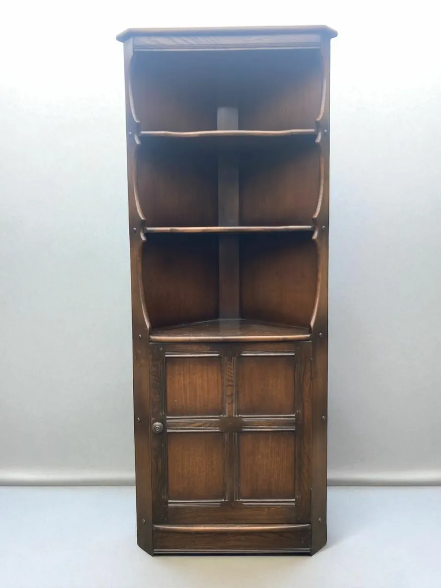 Corner Cabinet / Bookcase - Ercol - Vintage. - Image 2