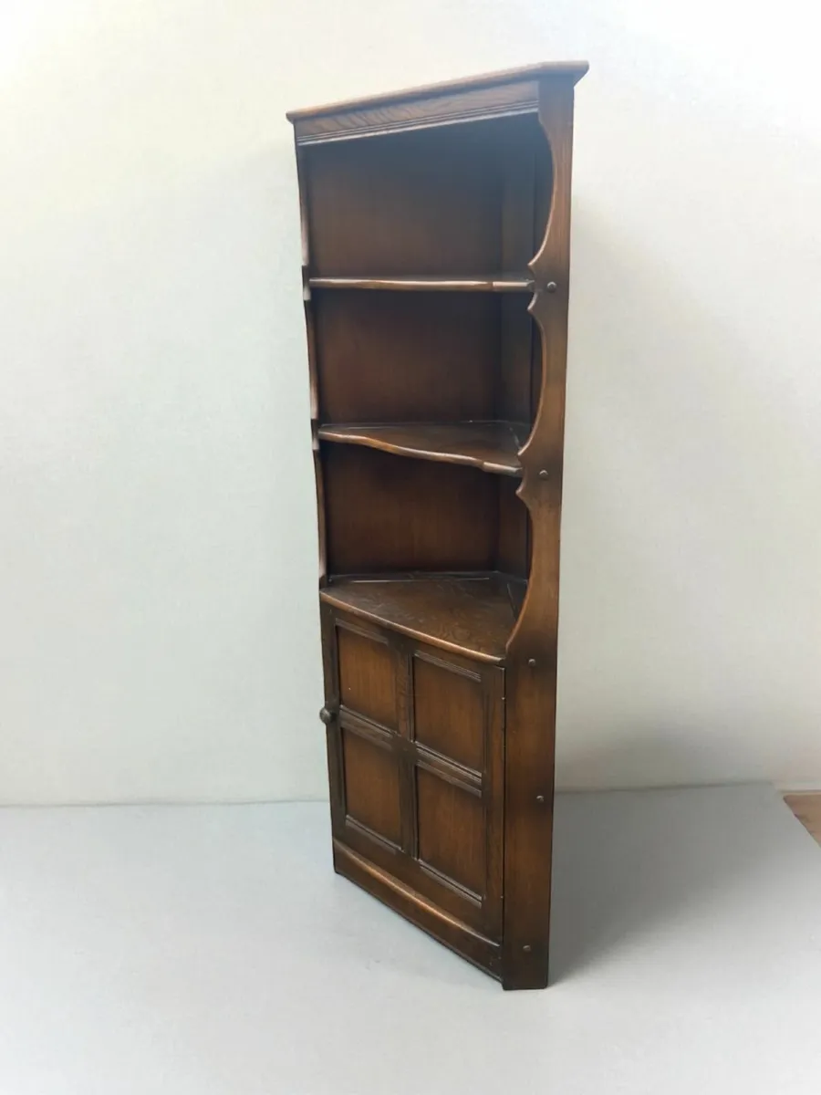 Corner Cabinet / Bookcase - Ercol - Vintage. - Image 4