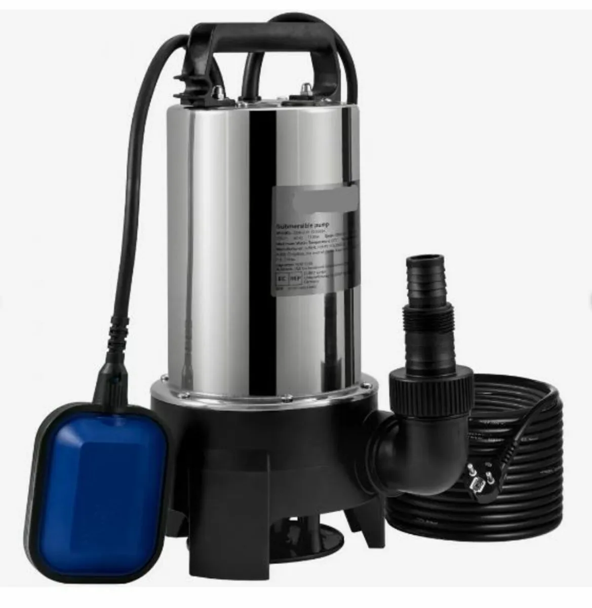 Submersible Water Pump, 1100W - Image 1