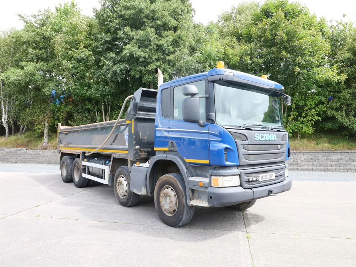 Scania P410  Tipper Body 8x4  Manual Gearbox - Image 1