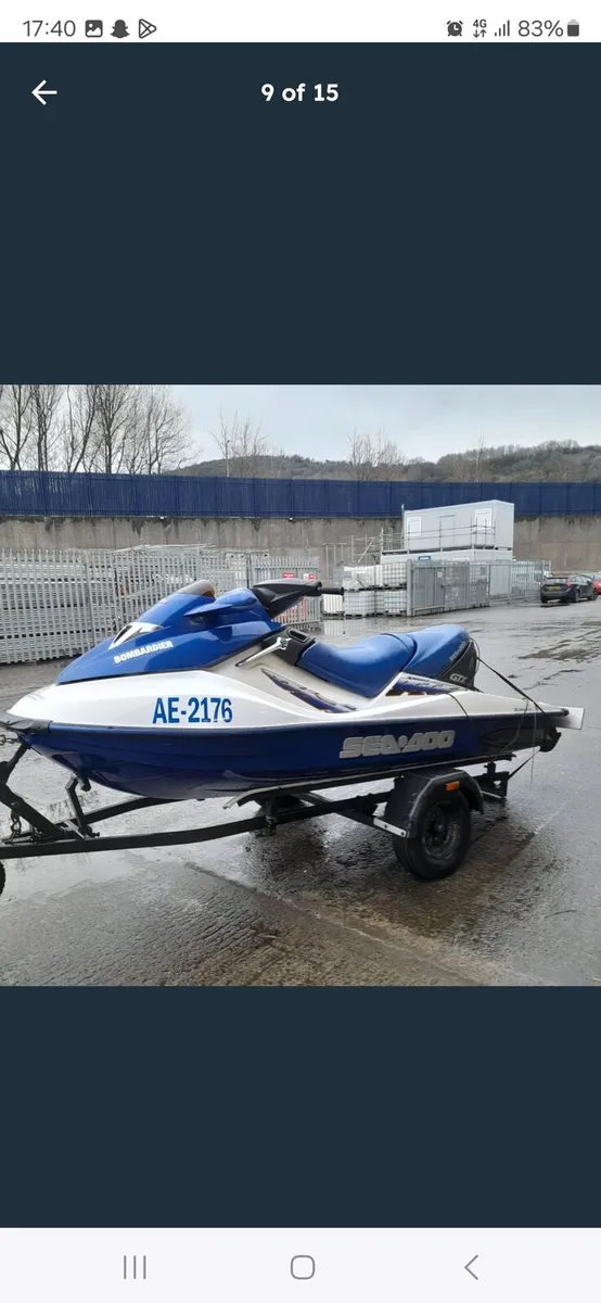 Seadoo gtx155 4 tec jet ski - Image 1
