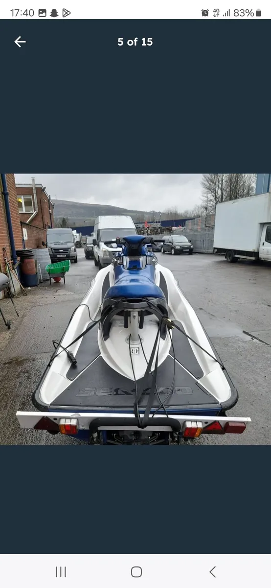 Seadoo gtx155 4 tec jet ski - Image 4