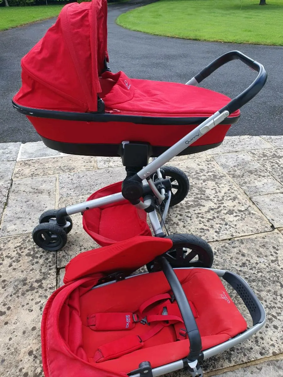 Quinny buggy and pram set - Image 2