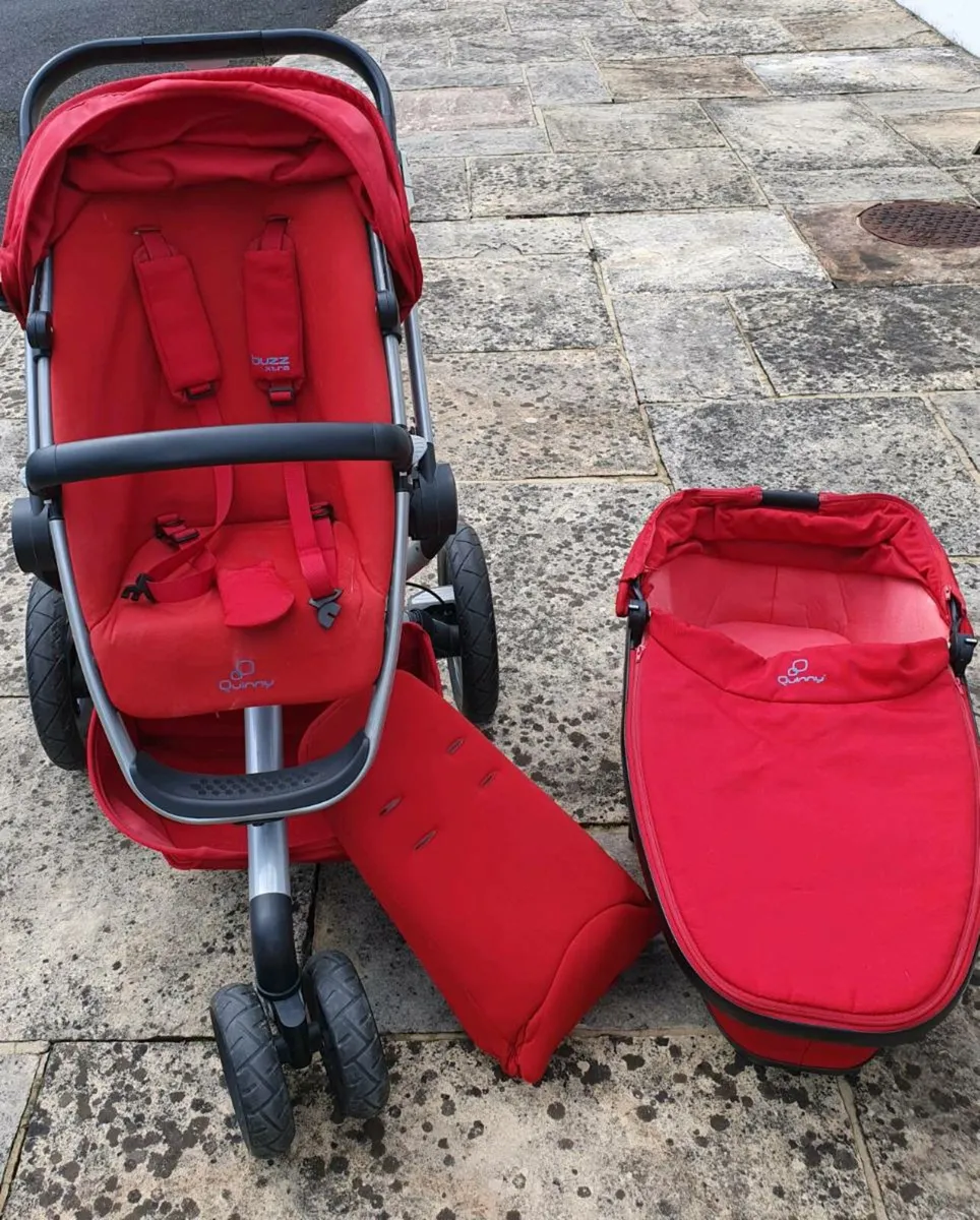 Quinny buggy and pram set - Image 3