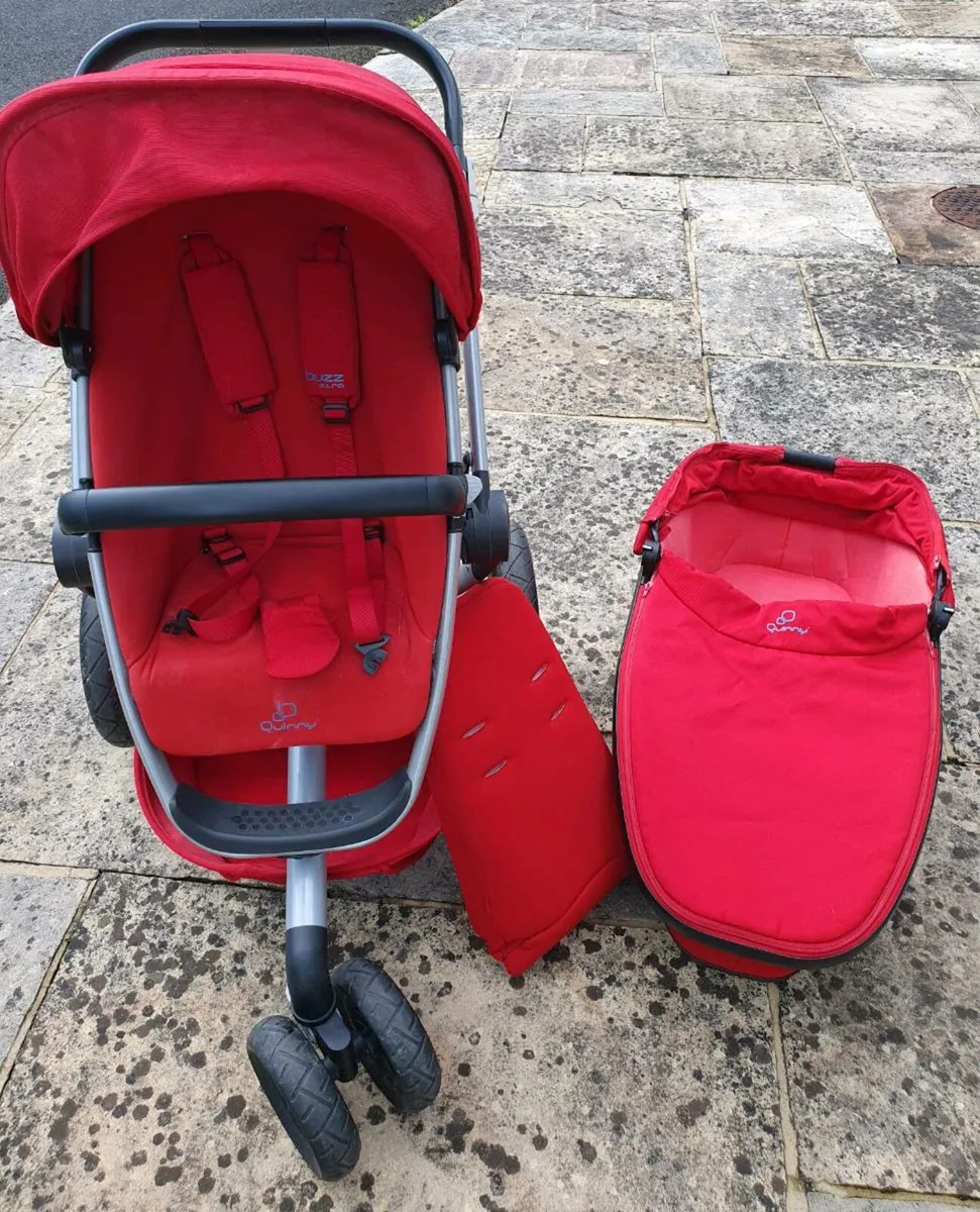 Quinny buggy and pram set - Image 4