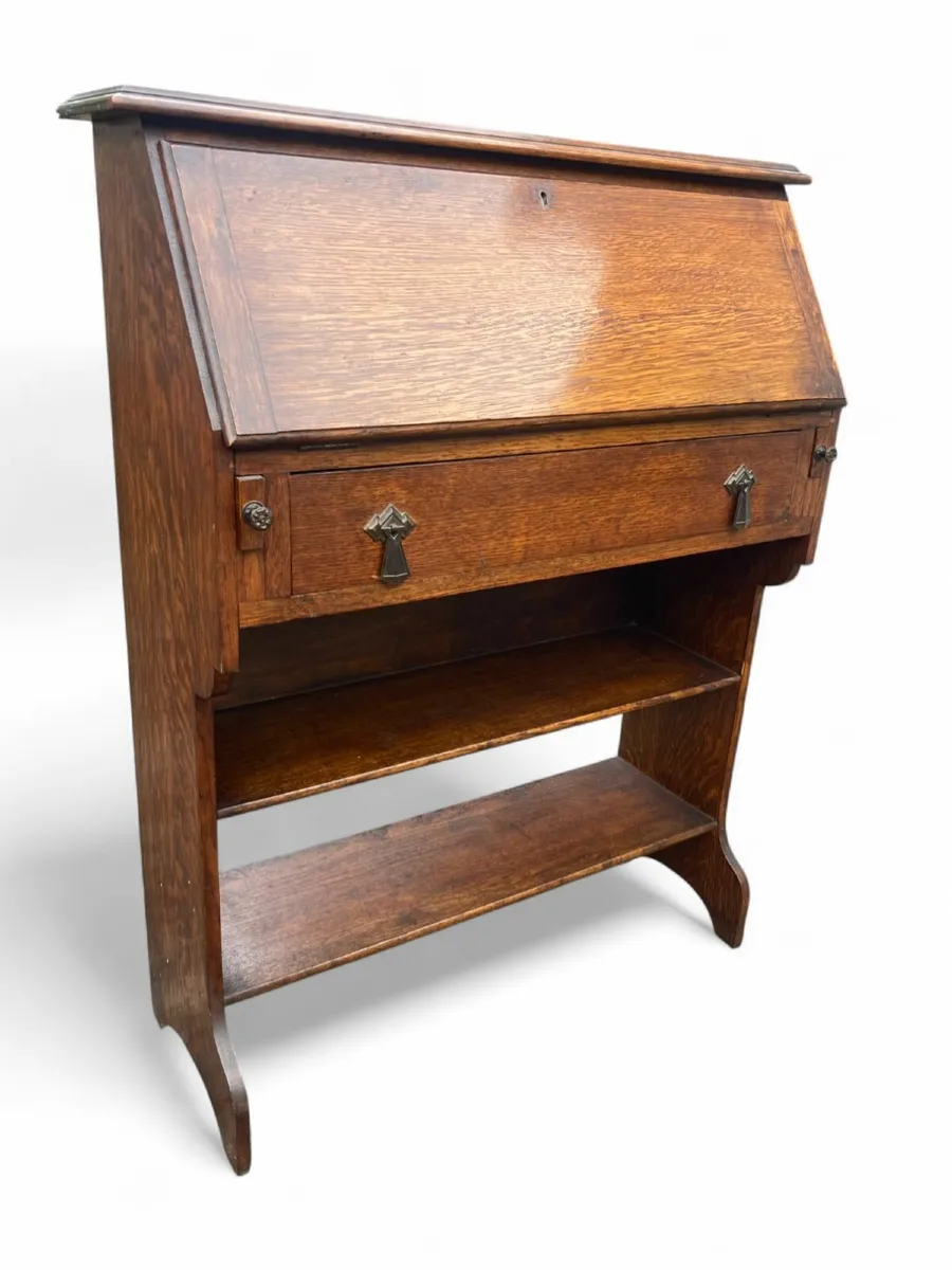 Arts and Crafts Bureau - Oak - Image 1