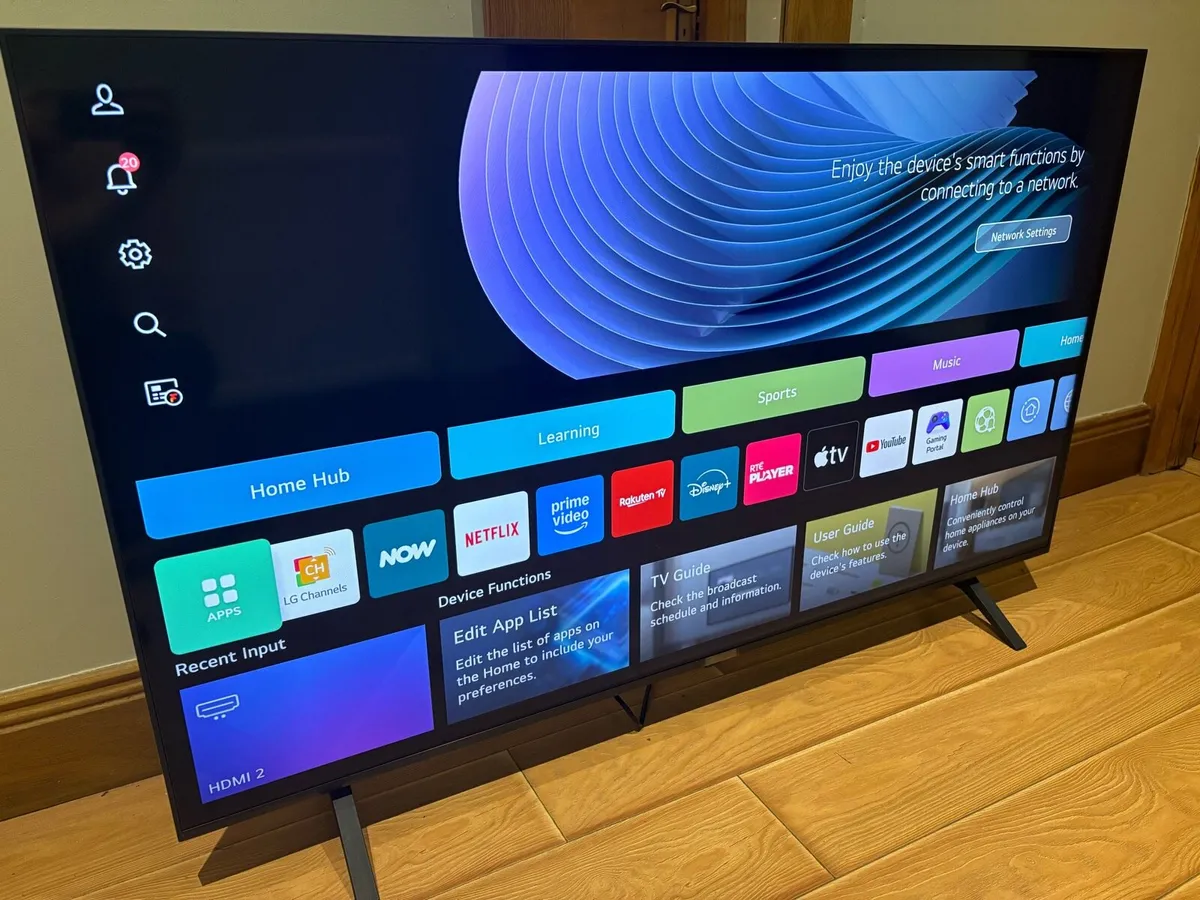 LG 55 INCH 4K Smart TV - Image 1
