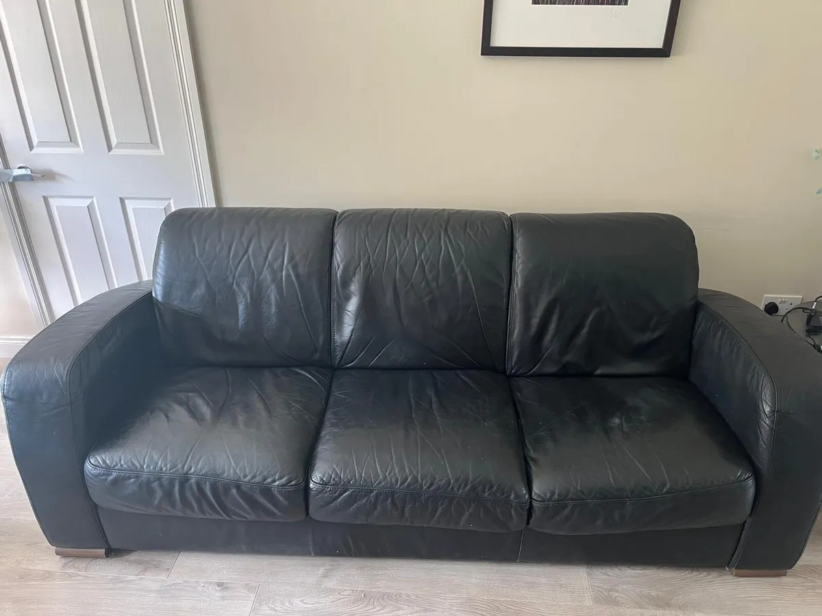 3 seater sofa and armchair - Image 2