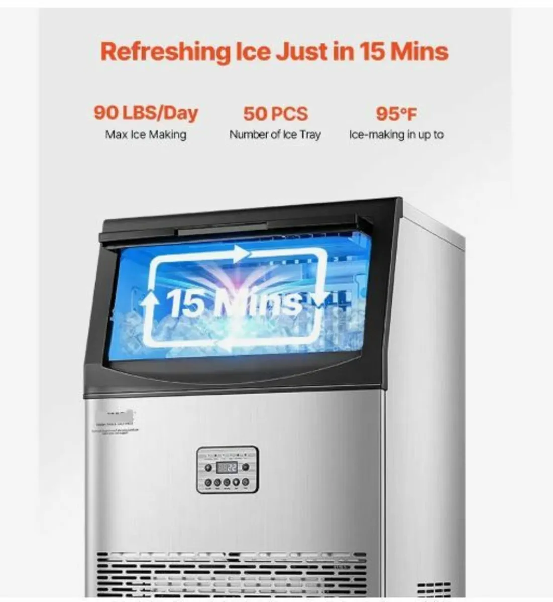 Commercial Ice Maker Freestanding Cabinet - Image 2