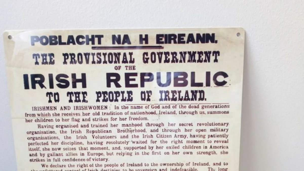 1916 Proclamation of the Irish Republic - Image 4