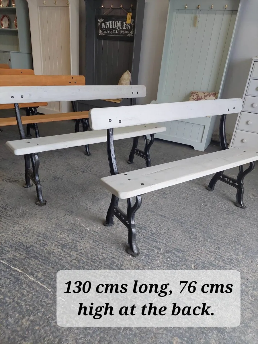 1940s, 50s jp corry railway, utility benches - Image 4